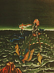 Eugen J. Winkler, Tierkreis, Sternzeichen Fische l 1996