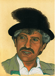 Maler Eugen J. Winkler, Albert Oppel (Doppelggnger von Omar Sharif)