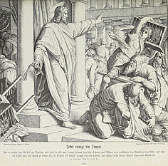 Jesus-Reinigung des Tempels (Original)